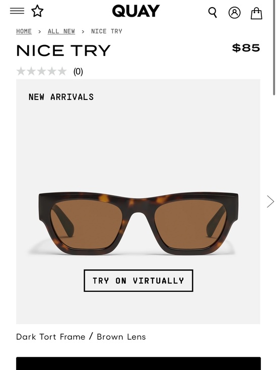 Quay Australia Accessories - Quay Australia Dark Tortoise Frame Sunglasses with Brown Lenses